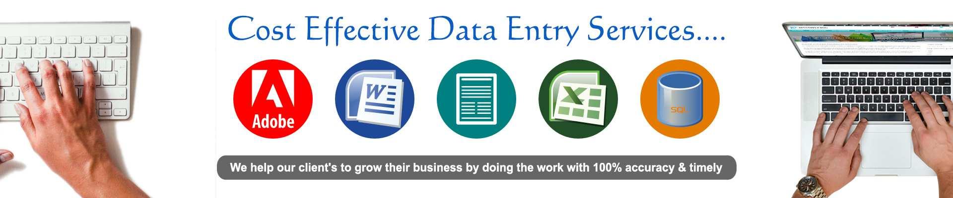 Cost Effective Data Entry Services